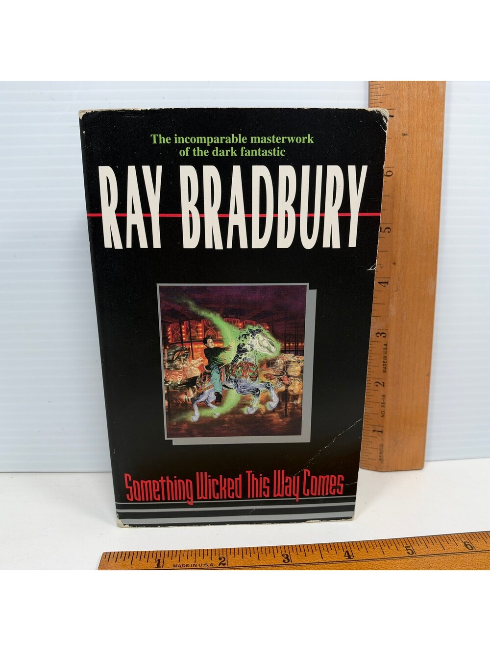 Ray Bradbury Something Wicked This Way Comes Avon Vintage Paperback Horror Book